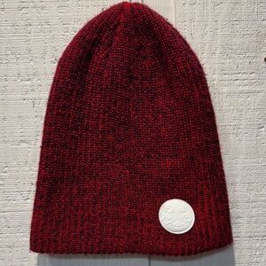 Converse All Star Red & Blue Knit Beanie hat